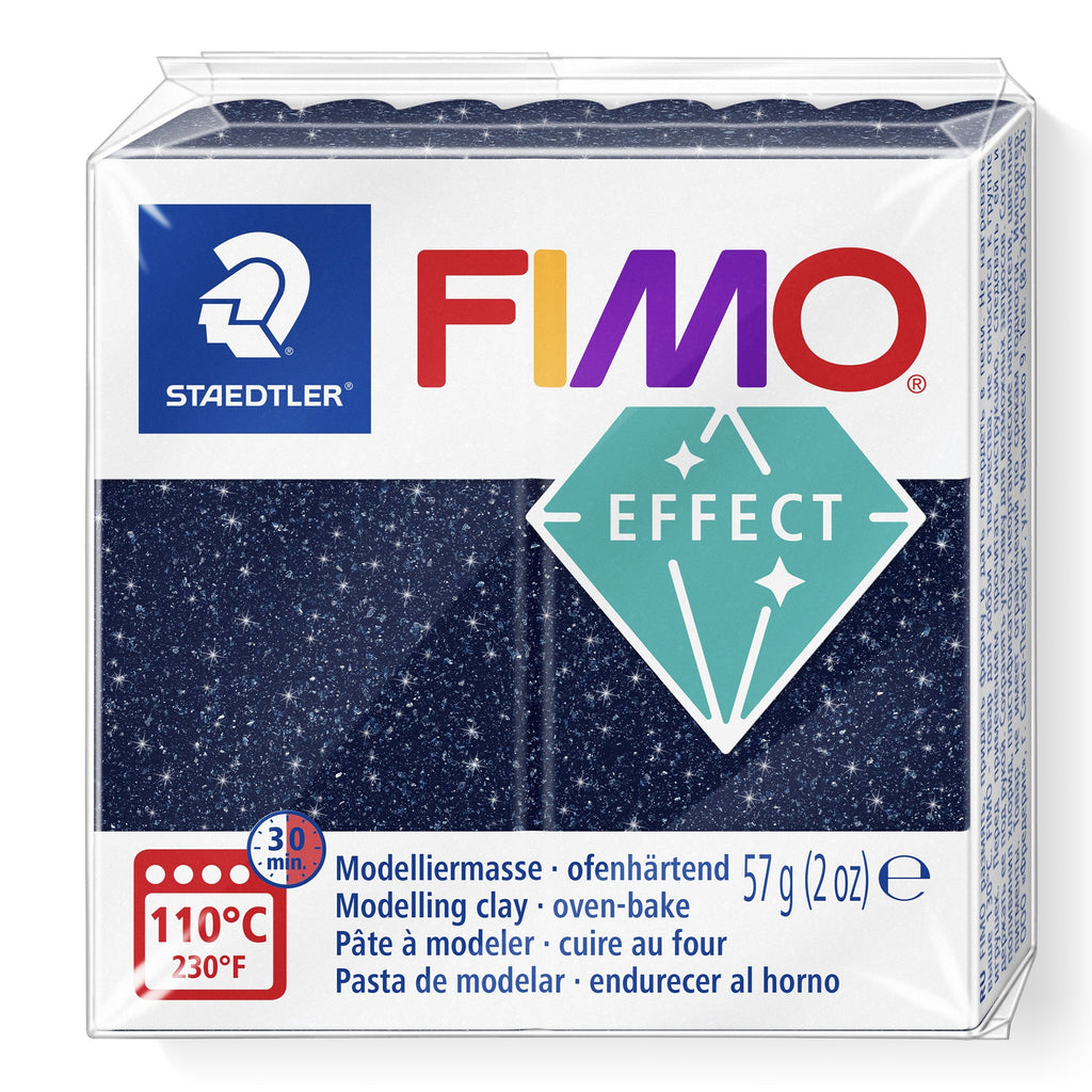 Fimo Effect Galaxy Blue Standard Block 57g 8010-352