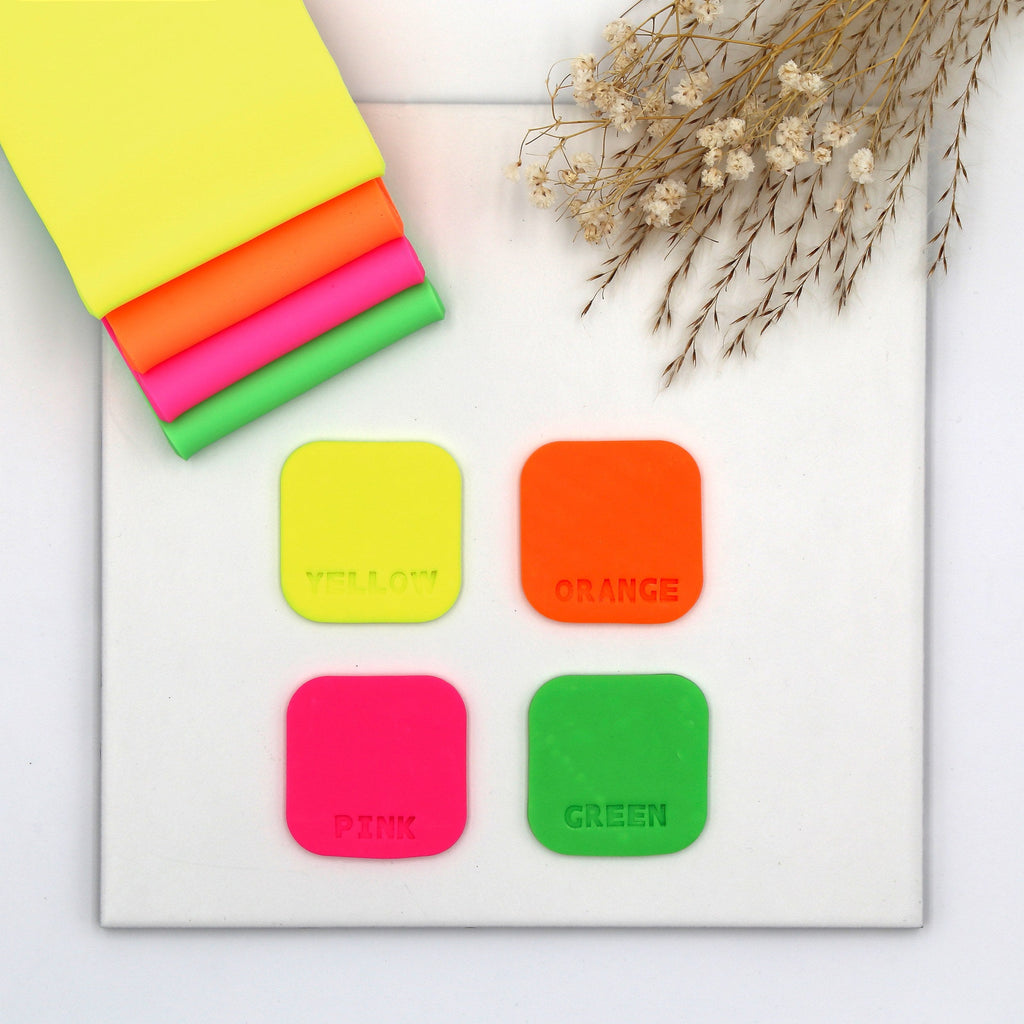 Fimo Effect Standard Block 57g Neon Orange 8010-401