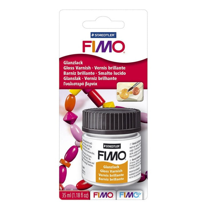 Fimo Gloss Varnish 35ml Waterbased Set of 5