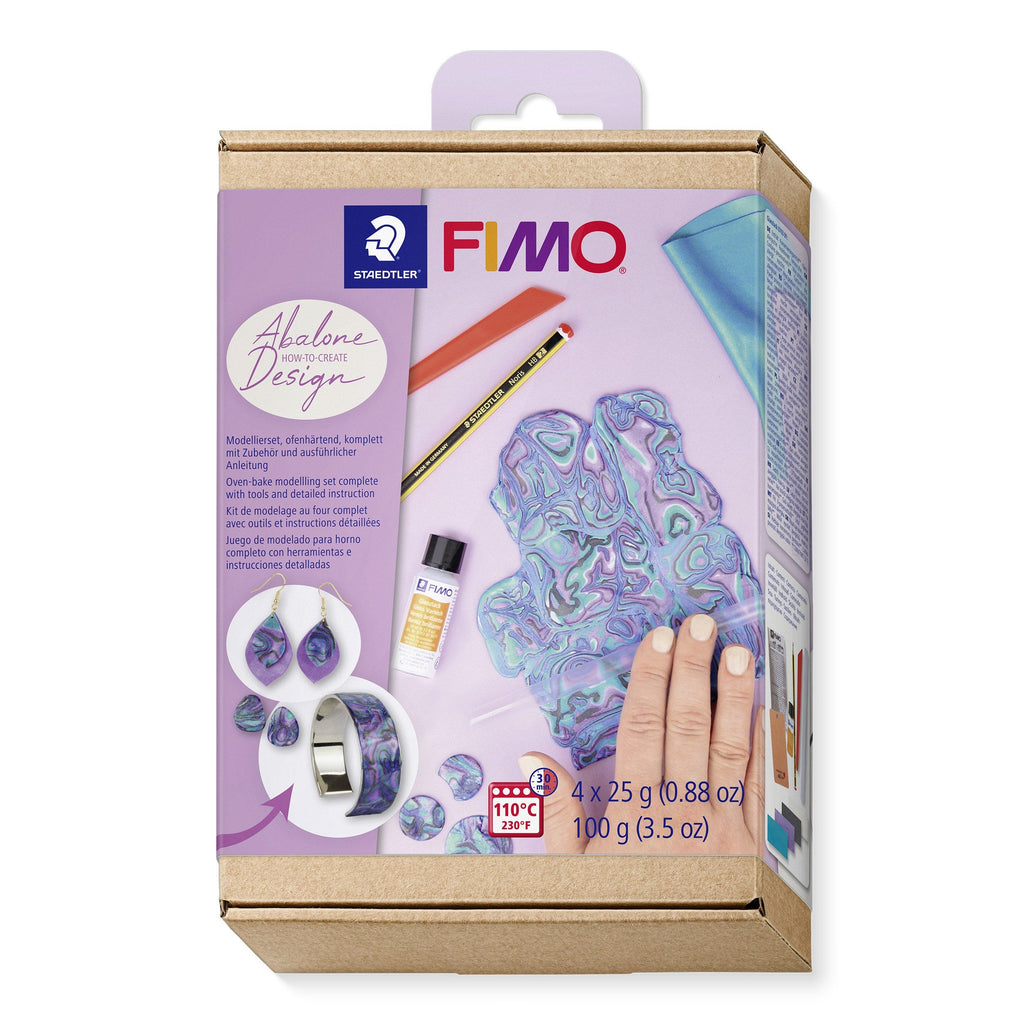 Fimo Oven-Bake Modelling Clay Set Abalone Design
