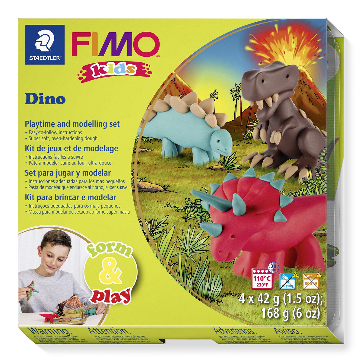 Fimo Kids Form and Play Dino