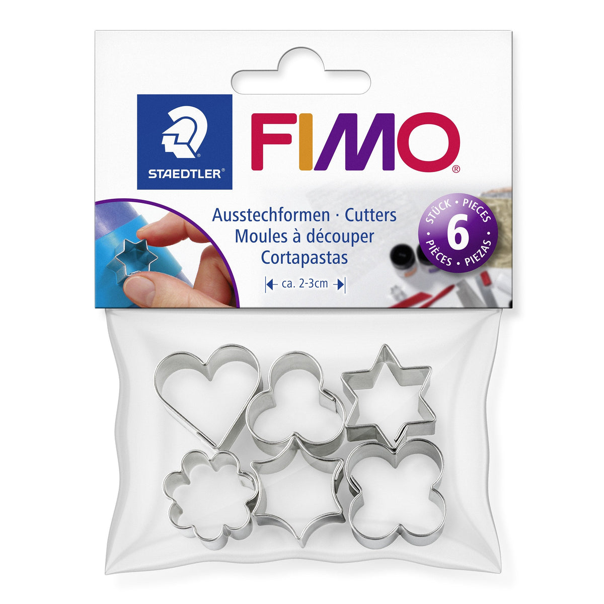 Fimo Shaped Cutters Set Assorted Motifs