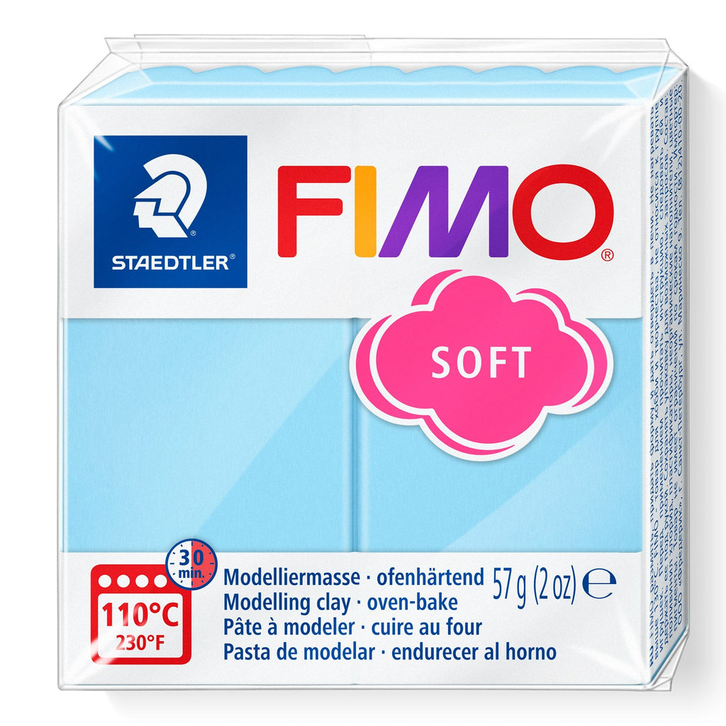 Fimo Soft Standard Block Aqua 8020-305
