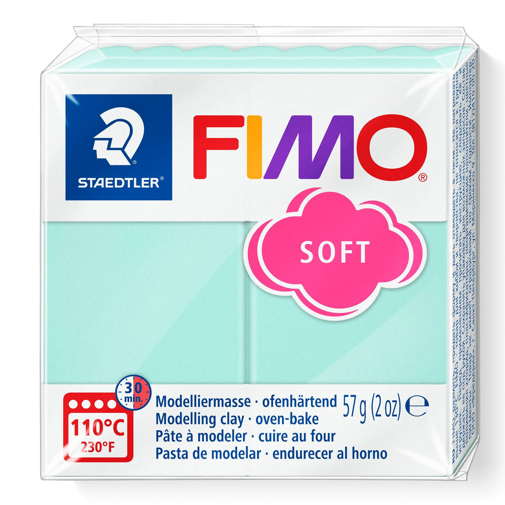 Fimo Soft Standard Block Mint 8020-505