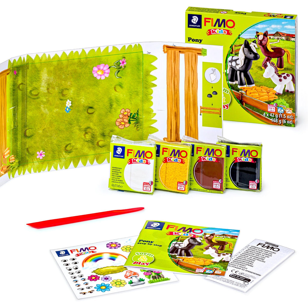 Fimo Kids Form and Play Pony Craft Kit 8034 08 LZ
