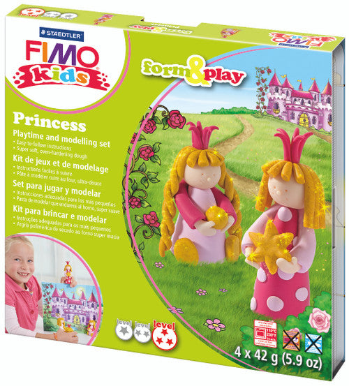 Fimo Kids Form and Play Princess Craft Kit 8034 06 LZ