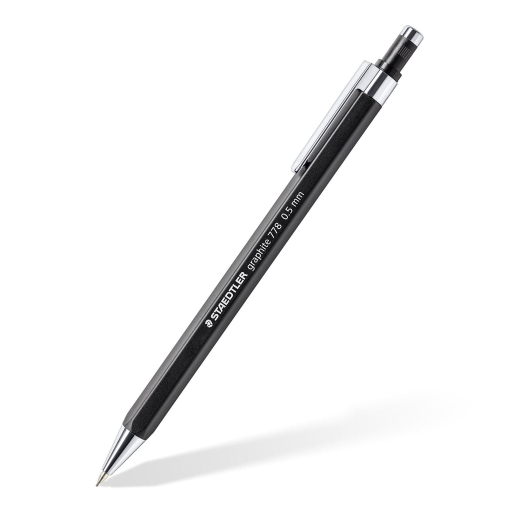 Staedtler Graphite Mechanical Pencil 0.5mm Black Barrel Box 10 778 05-9