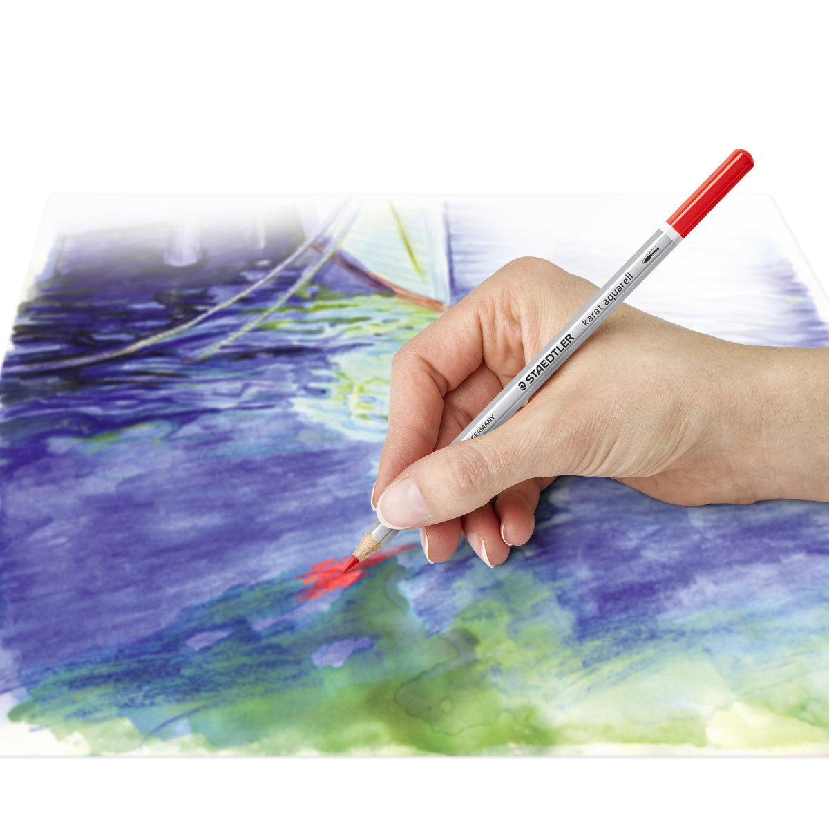 Staedtler Karat Aquarell Watercolour Pencil Tin 48 Assorted 125 M48