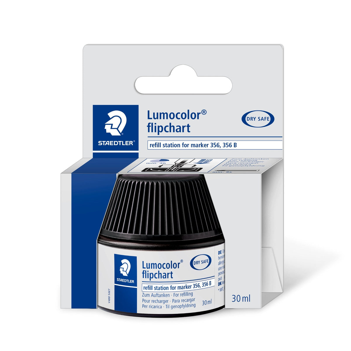 Staedtler Lumocolor Flipchart Refill Pot Black 488 56-9