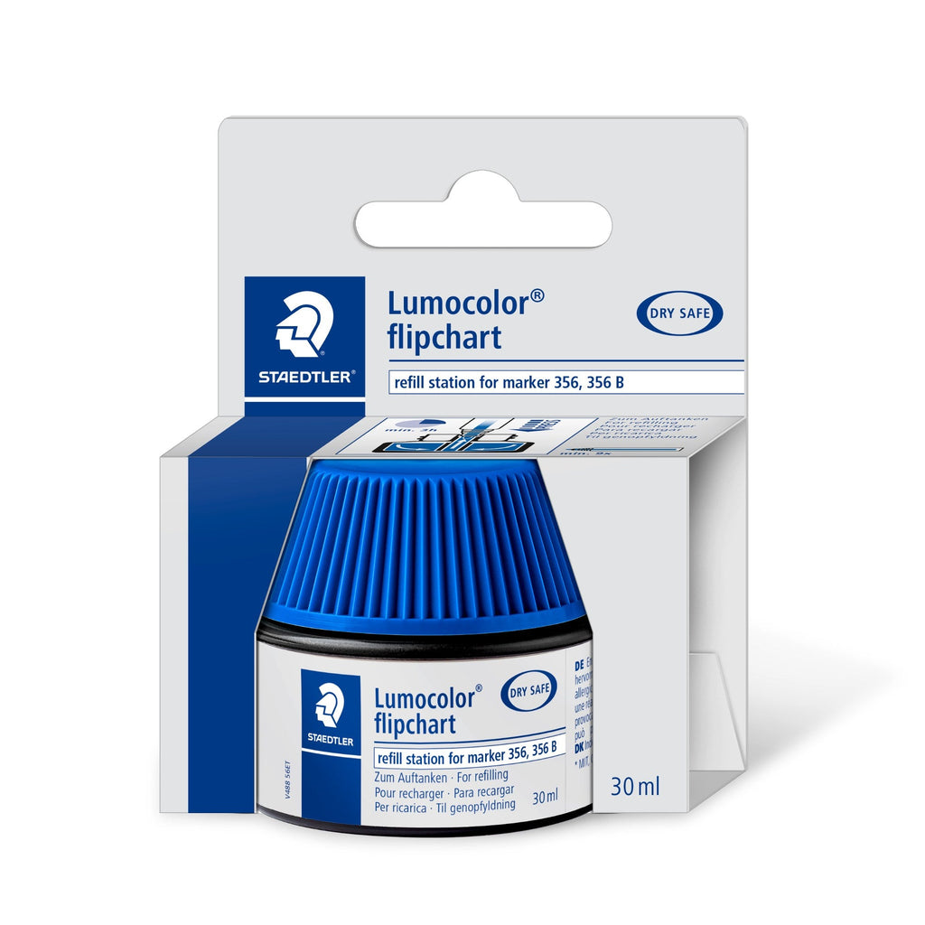 Staedtler Lumocolor Flipchart Refill Pot Blue 488 56-3