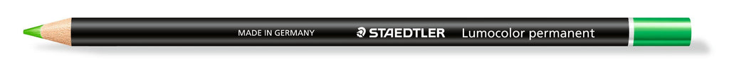Staedtler Lumocolor Glasochrom Pencils Green Box 12 108 20-5