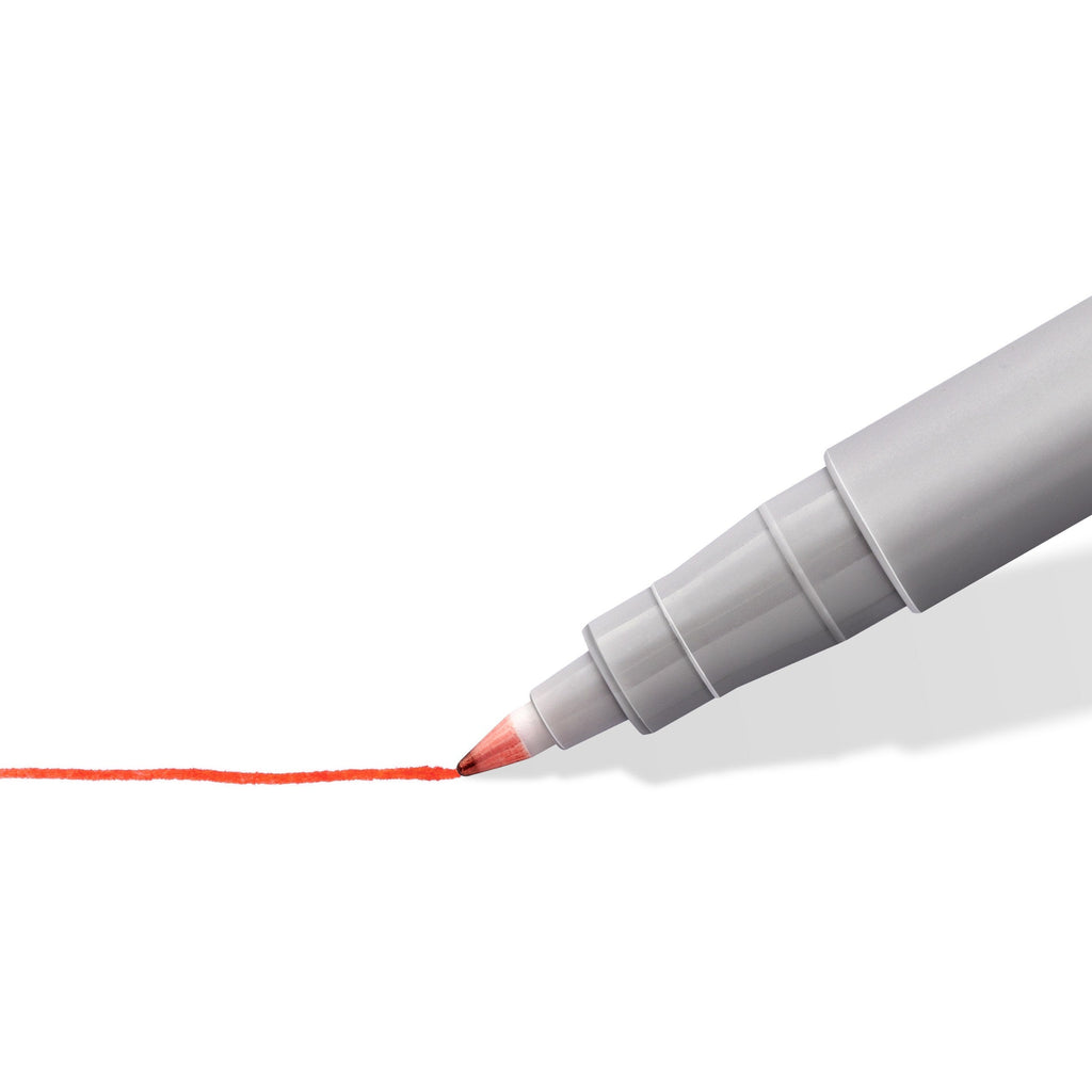 Staedtler Lumocolor Non-Permanent Fine Red Box 10 316-2