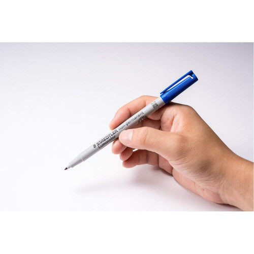 Staedtler Lumocolor Non-Permanent Medium Blue Box 10 315-3
