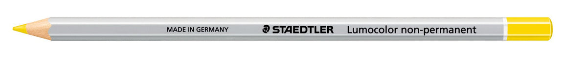 Staedtler Lumocolor Omnichrom Non-Permanent Marker Yellow Box 12 108-1