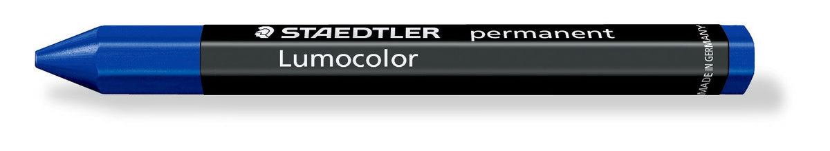 Staedtler Lumocolor Omnigraph Crayon Blue Pack 12 236-3