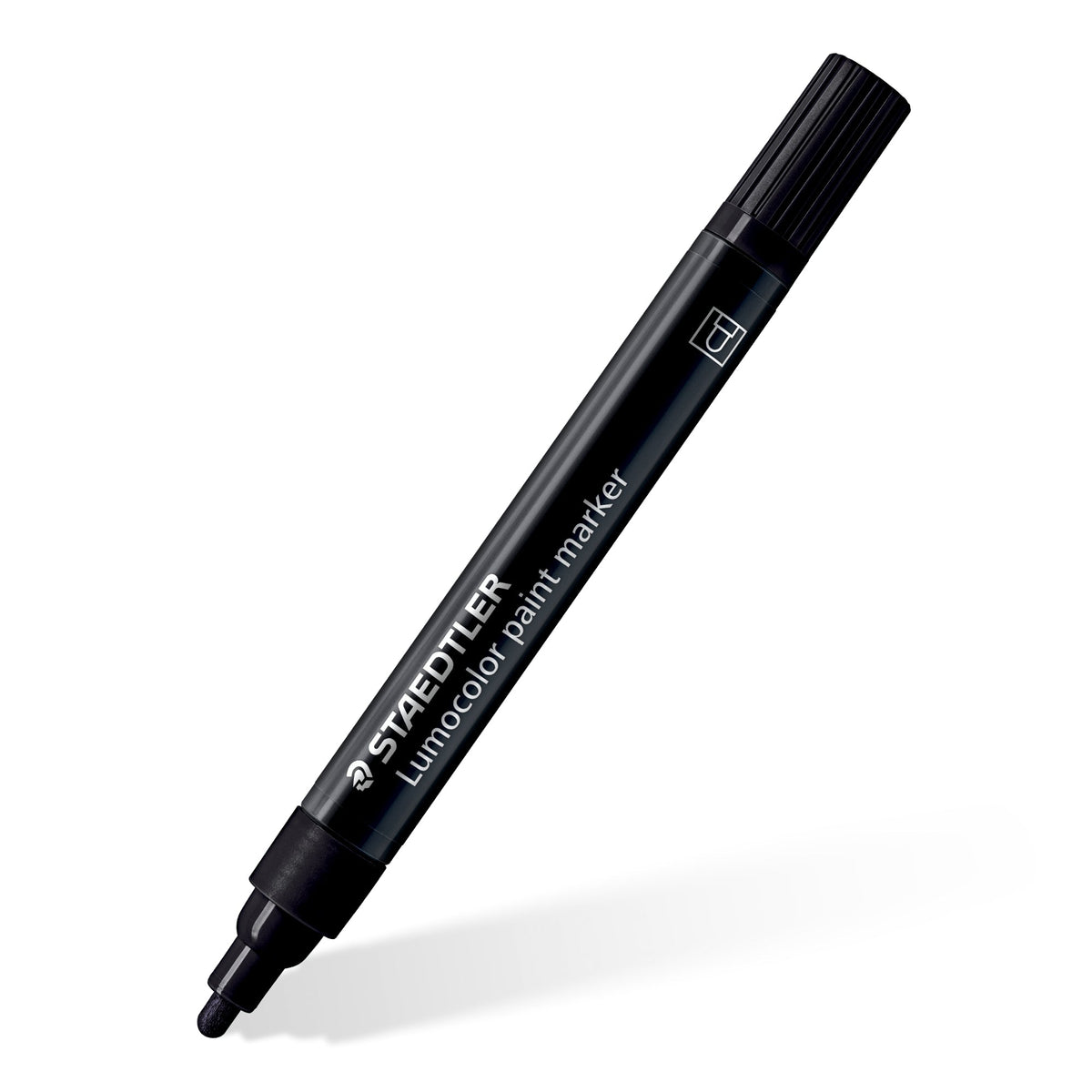 Staedtler Lumocolor Acrylic Paint Marker Black Box 10 349-9