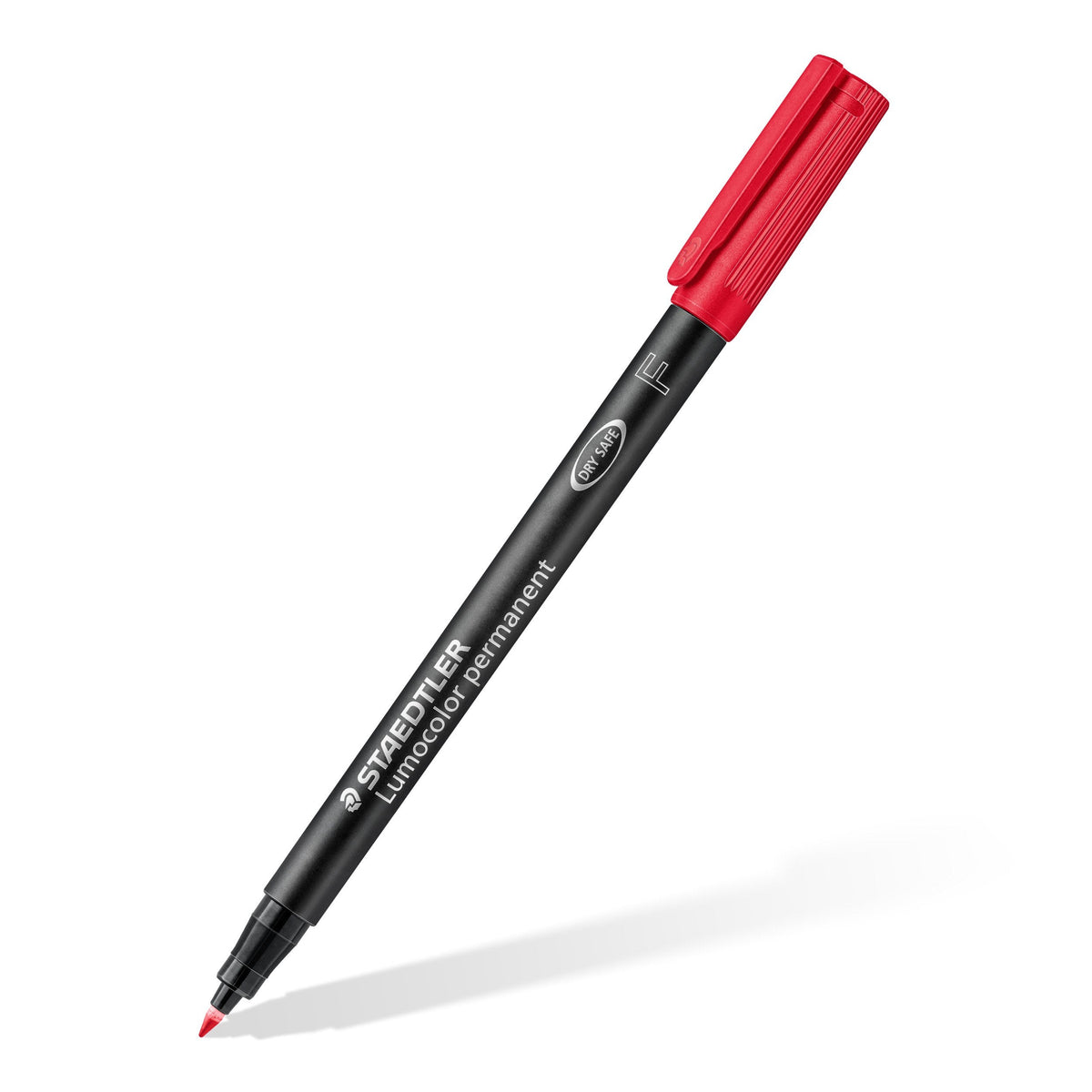Staedtler Lumocolor Permanent Fine Red Box 10 318-2