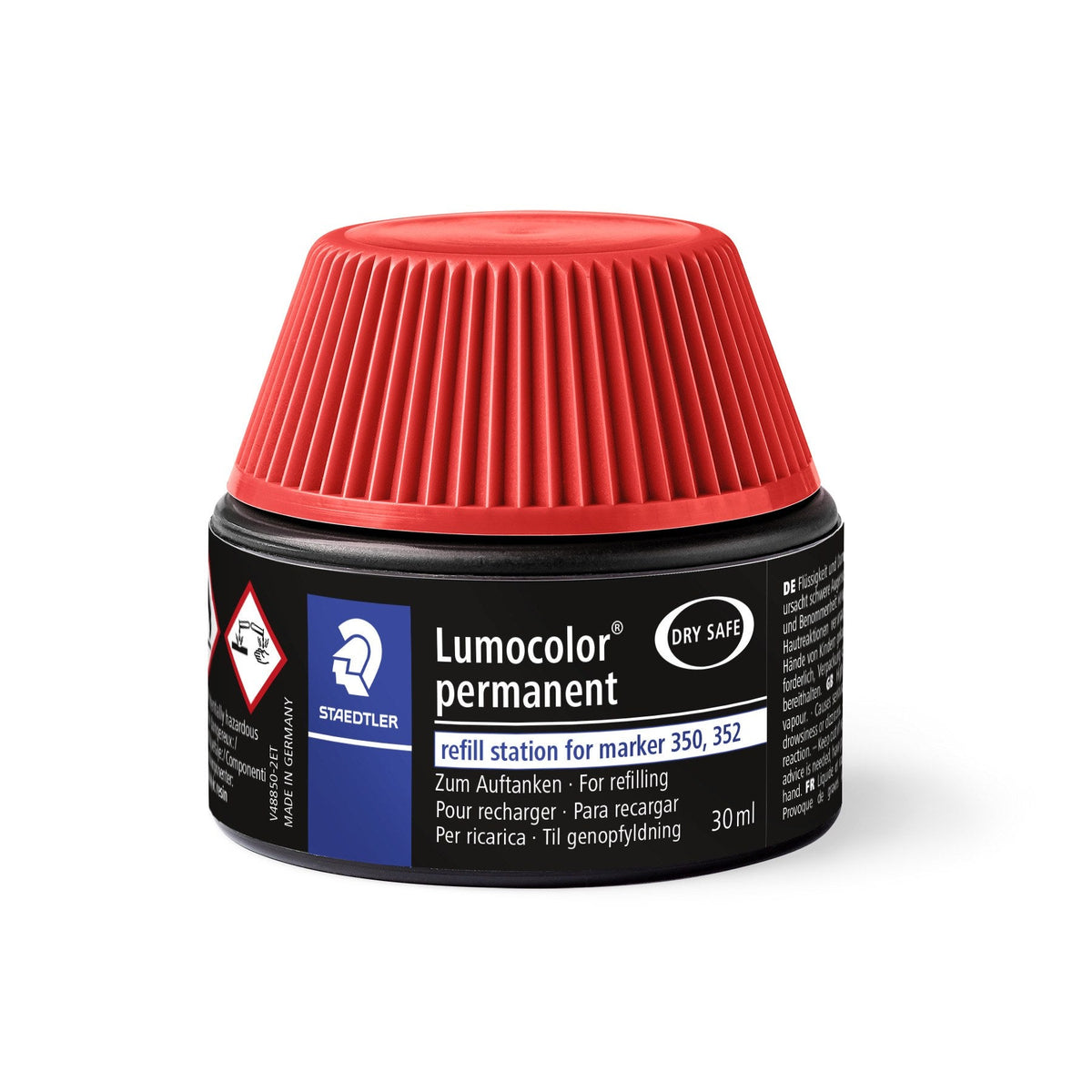 Staedtler Lumocolor Permanent Refill Pot Red 488 50-2