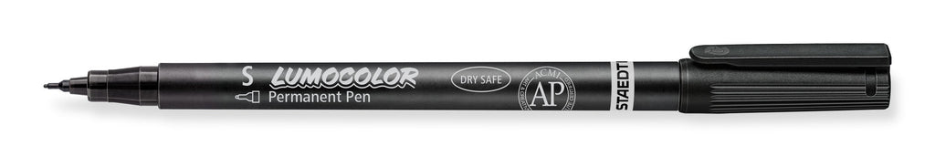 Staedtler Lumocolor Permanent Pen Superfine Black Box 10 313-9