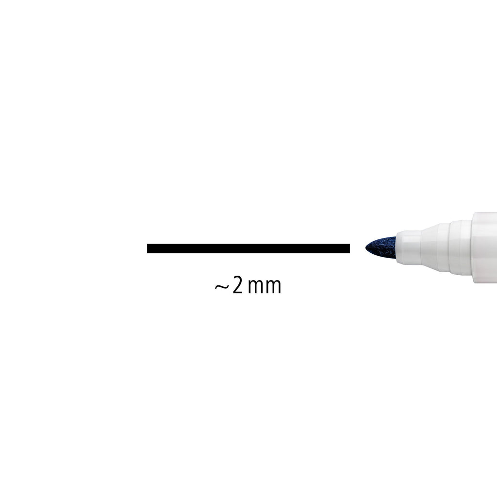Staedtler Lumocolor Whiteboard Marker Bullet Tip Blue Cup 19 351-3 KP19