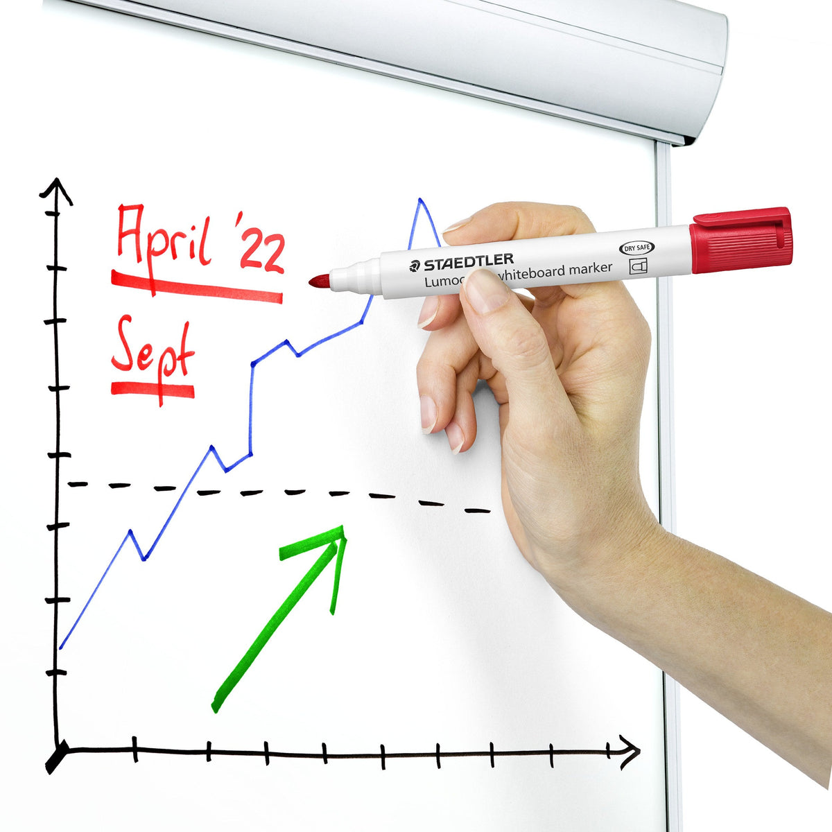 Staedtler Lumocolor Whiteboard Markers Assorted Cup 19 351-S KP19