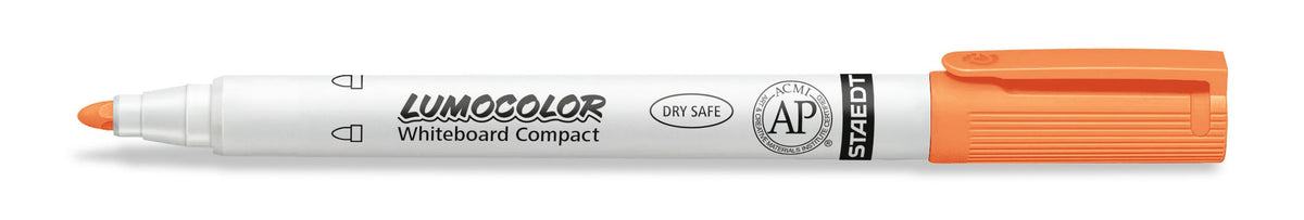 Staedtler Lumocolor Whiteboard Compact Marker Orange Box 10 341-4