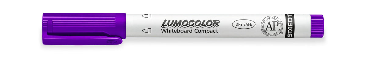 Staedtler Lumocolor Whiteboard Compact Marker Violet Box 10 341-6
