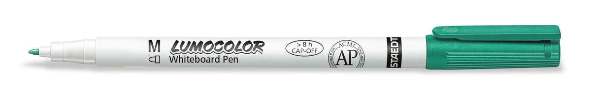 Staedtler Lumocolor Whiteboard Medium Pen Green Box 10 301-5