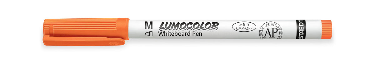 Staedtler Lumocolor Whiteboard Pen Medium Tip Orange Box 10 301-4