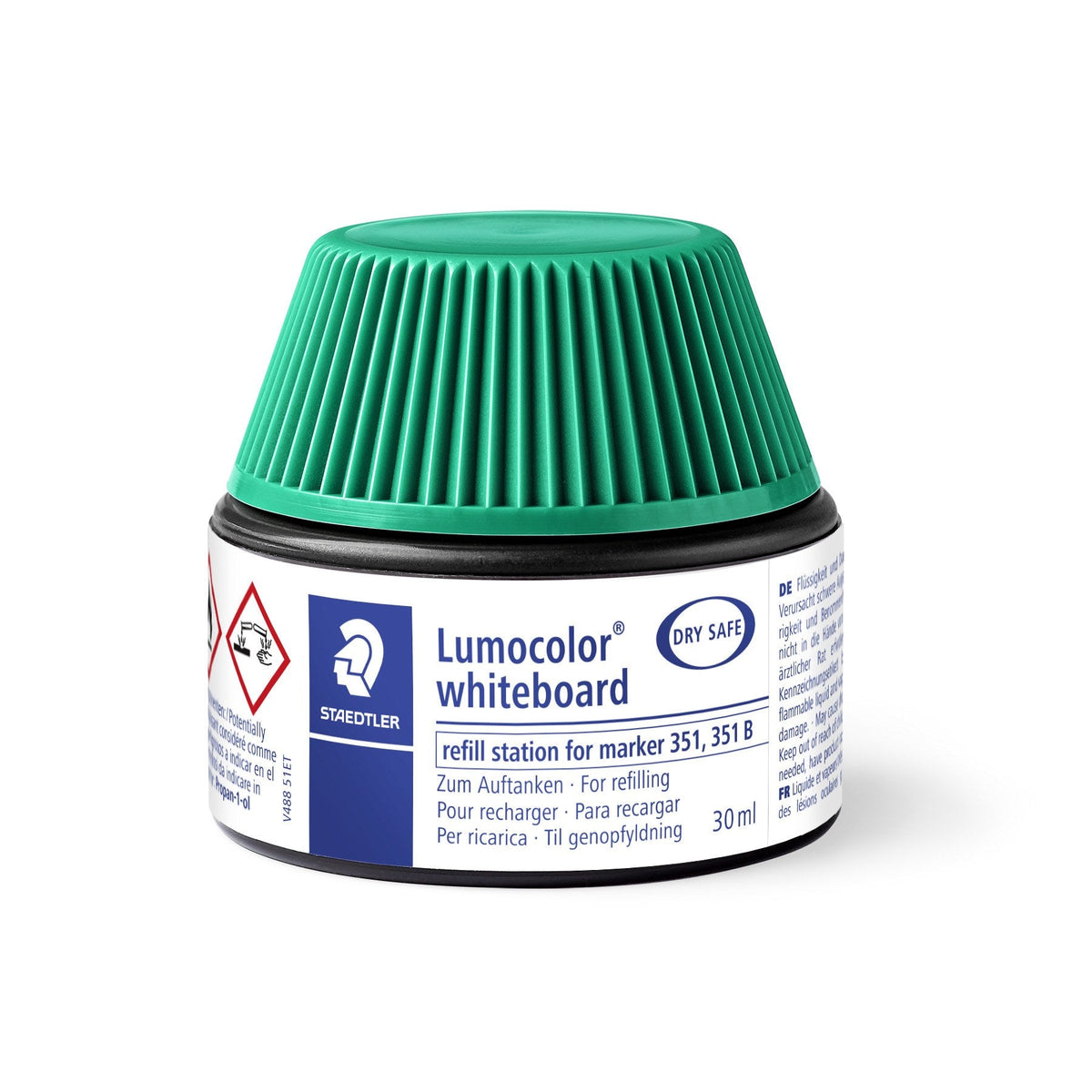 Staedtler Lumocolor Whiteboard Marker Refill Station Green 488 51-5