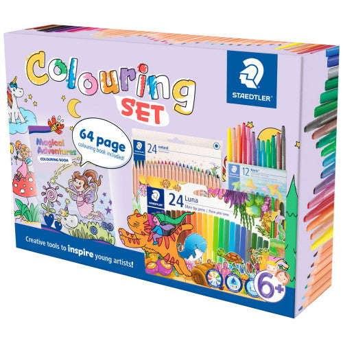 Staedtler Magical Adventures Colouring Set Ages 6+ 61 SET47-4