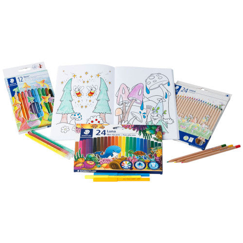 Staedtler Magical Adventures Colouring Set Ages 6+ 61 SET47-4