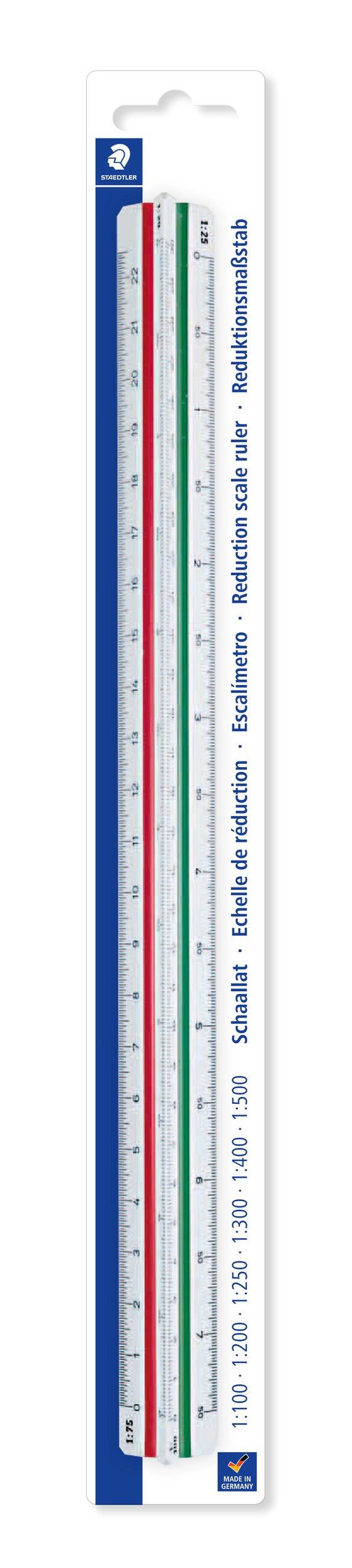Staedtler Mars Triangular Scale Ruler Version 4 561 98-4BK