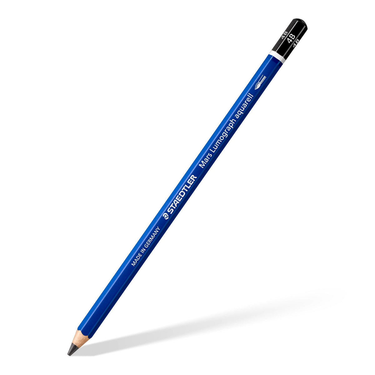 Staedtler 100A SBK4 Mars Lumograph Aquarell Watercolour Pencil 3 Assorted + Brush Card of 4 (10 Cards)