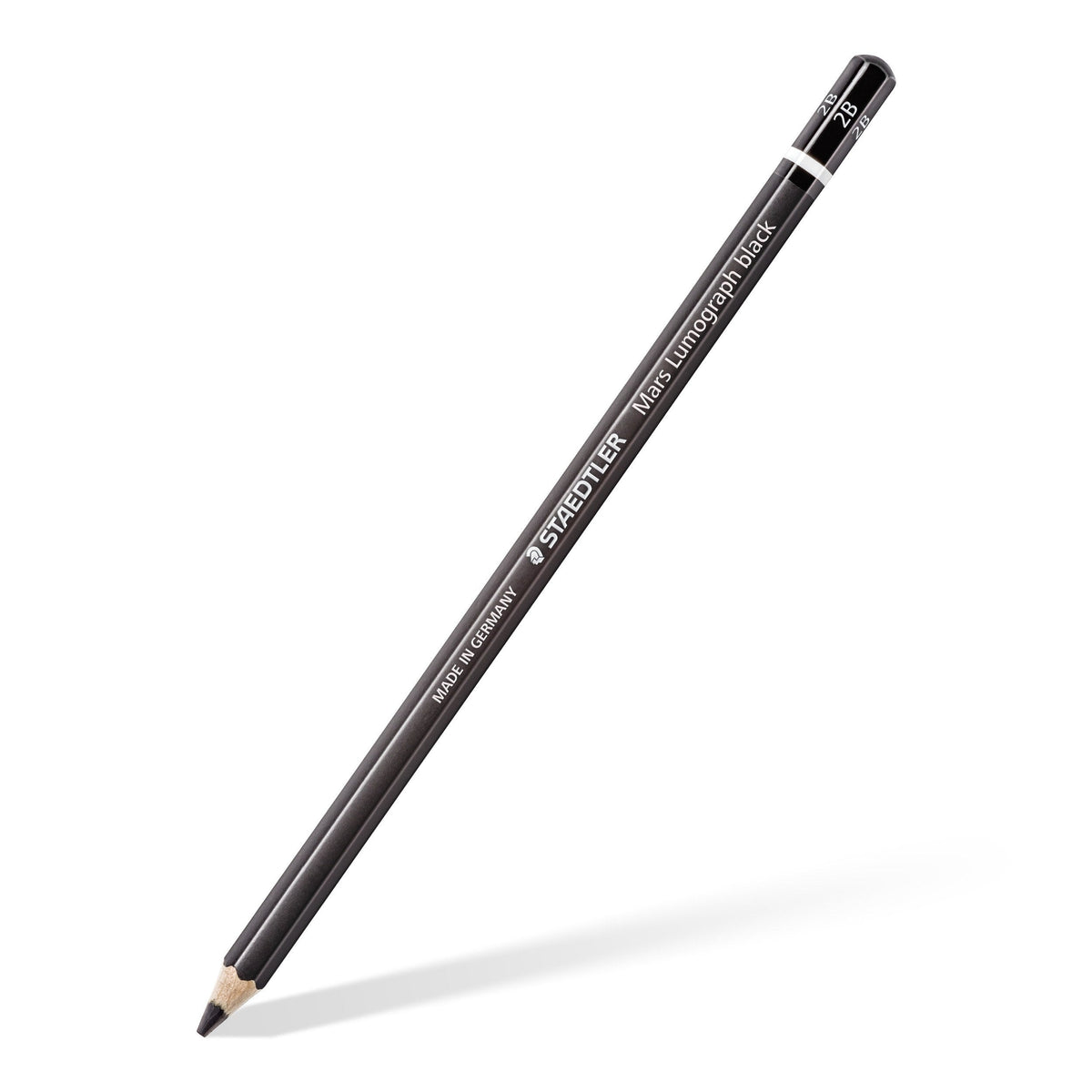 Staedtler Mars Lumograph Black Pencils 2B Box 12 100B-2B