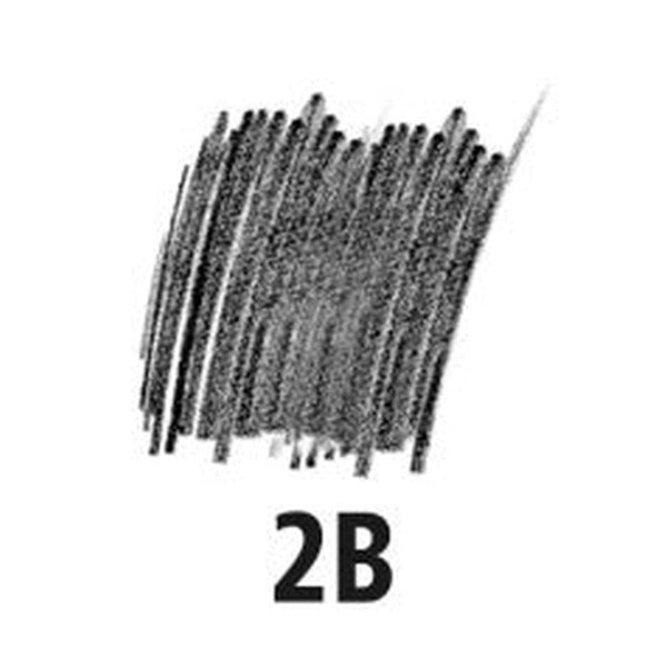 Staedtler Mars Lumograph Black Pencils 2B Box 12 100B-2B