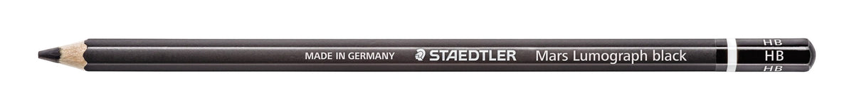 Staedtler Mars Lumograph Black Pencils HB Box 12 100B-HB