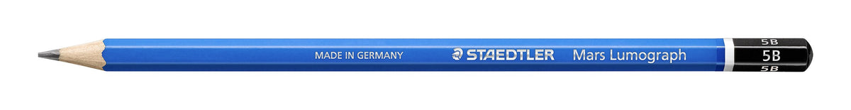 Staedtler Mars Lumograph Pencils 5B Box 12 100-5B