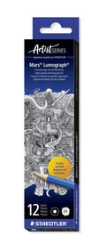 Staedtler Mars Lumograph Pencils 8H Box 12 100-8H