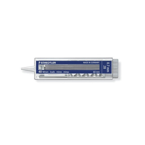 Staedtler Mars Micro Carbon Leads 0.7mm 2B Tube 40 255 07-2B