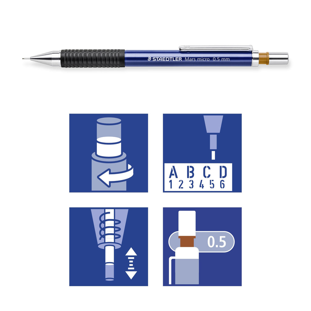Staedtler Mars Micro Mechanical Pencil 0.5mm 775 05