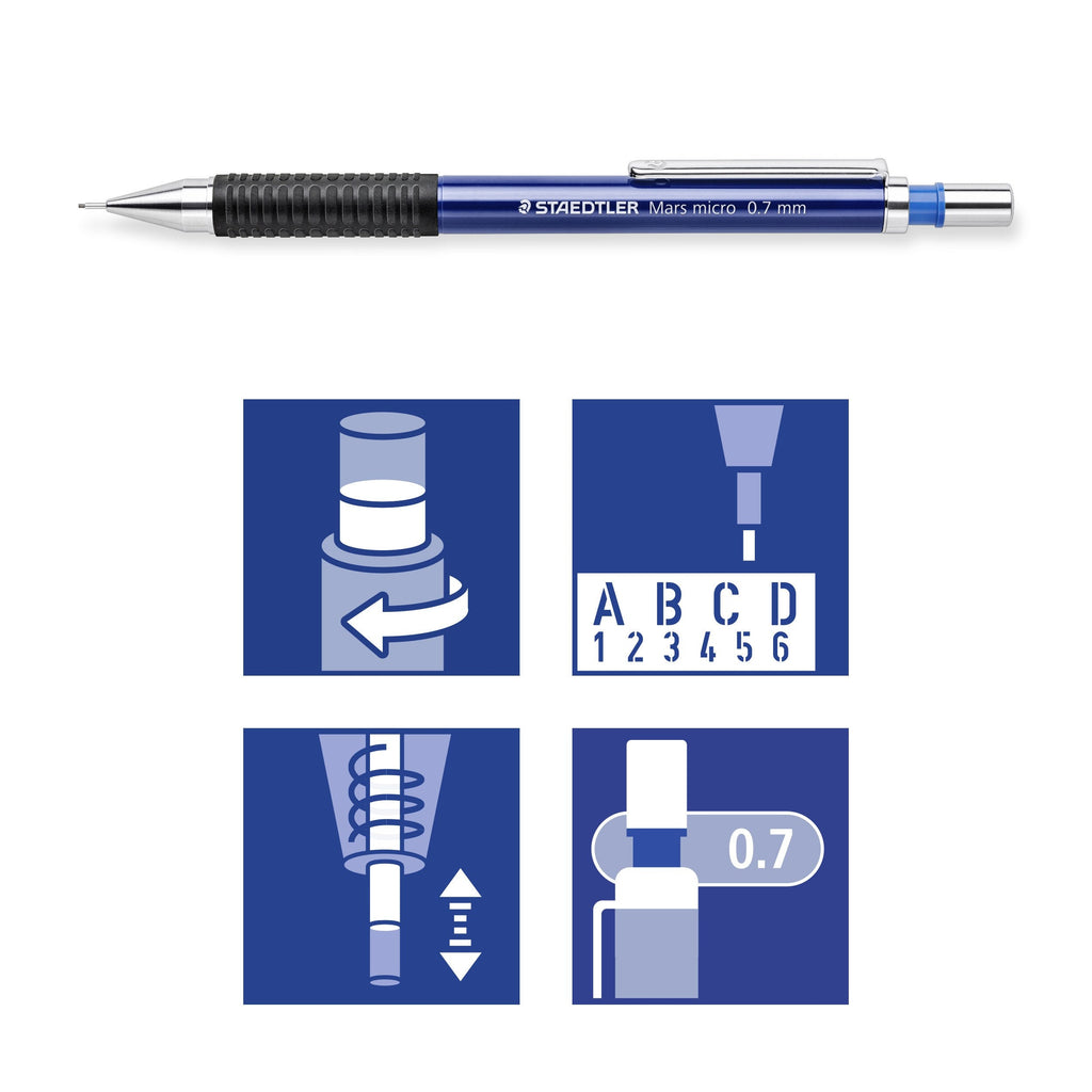 Staedtler Mars Micro Mechanical Pencil 0.7mm 775 07