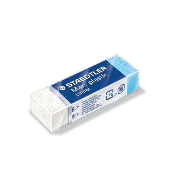 Staedtler Mars Plastic Combi Eraser Graphite and Ink 526 508