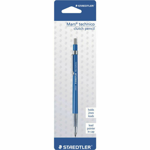 Staedtler Mars Technico Leadholder 2mm Integrated Sharpener Retail Card 780 C BK