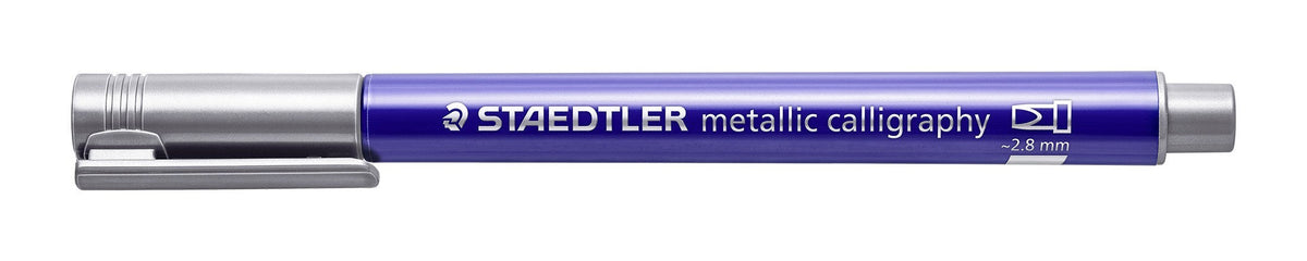 Staedtler Metallic Calligraphy Marker Silver Box 10 8325-81