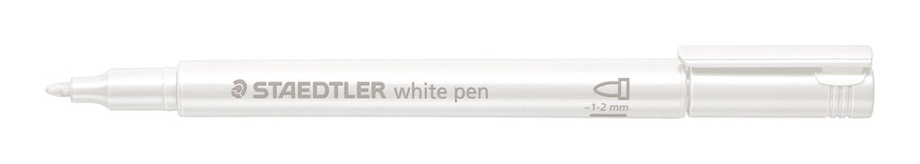 Staedtler 8323-0 Metallic Marker White Box of 10