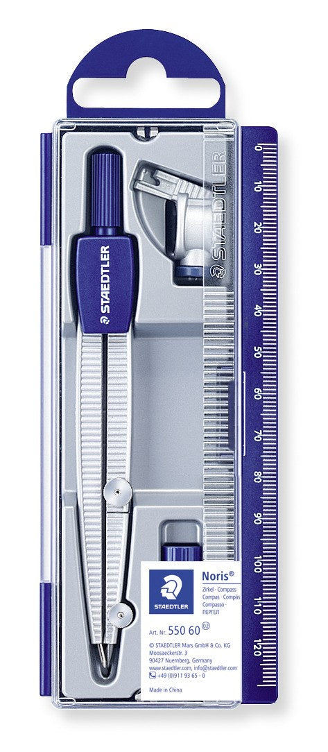 Staedtler Noris School Compass with Hinged Leg 550 60