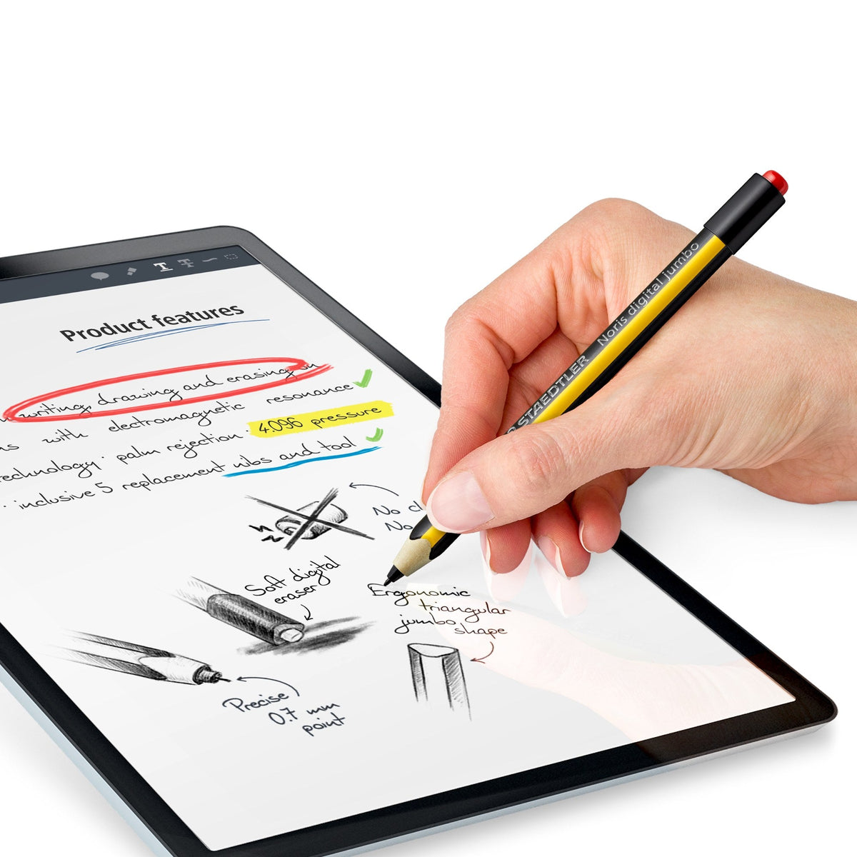 Staedtler Noris Digital Jumbo Stylus Pencil 180J 22-1