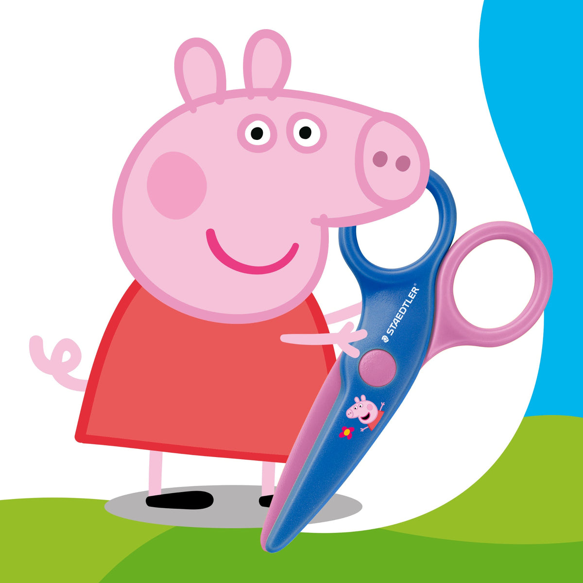 Staedtler Noris Junior Peppa Pig Safety Scissors Pack of 10