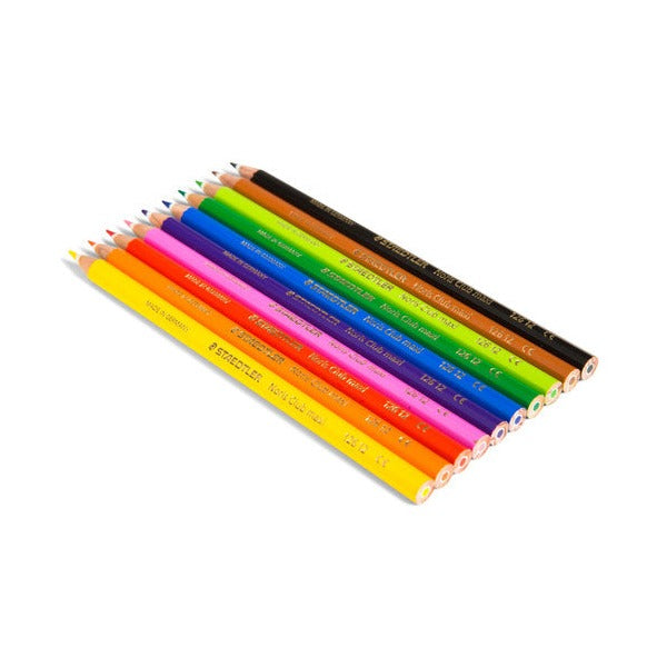 Staedtler Noris Maxi Coloured Pencils Assorted Pack 10 126 12NC10